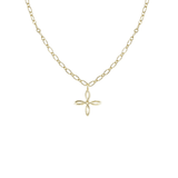 She's Classic Cross Drop Necklace - Lizzy G's Fine Gifts