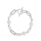 She’s Spicy Pearl Chain Link Bracelet - Lizzy G's Fine Gifts