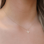 Shine Bright Cross Necklace - Lizzy G's Fine Gifts