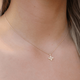 Shine Bright Cross Necklace - Lizzy G's Fine Gifts
