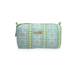 Signature Cosmetic Bag - Rosemary Stripe - Lizzy G's Fine Gifts