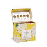 Single Steeps Loose Tea Sampler - Draper James Hydrangea - Lizzy G's Fine Gifts