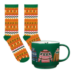 Sip & Sox - Merry Knitmas Socks & Mug Set - Lizzy G's Fine Gifts