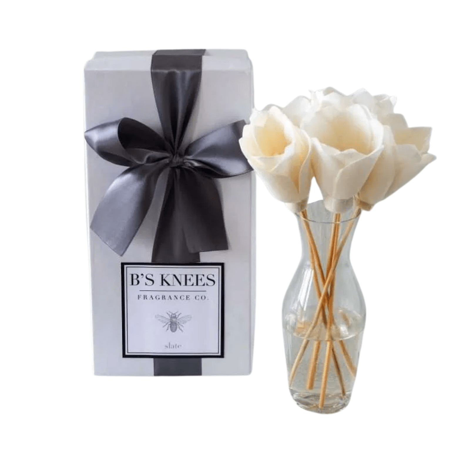 Slate Flower Diffuser - Lizzy G's Fine Gifts