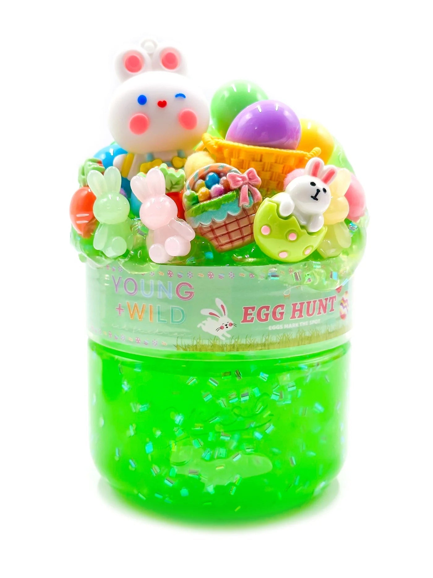 Slime Jar - Egg Hunt - Lizzy G's Fine Gifts