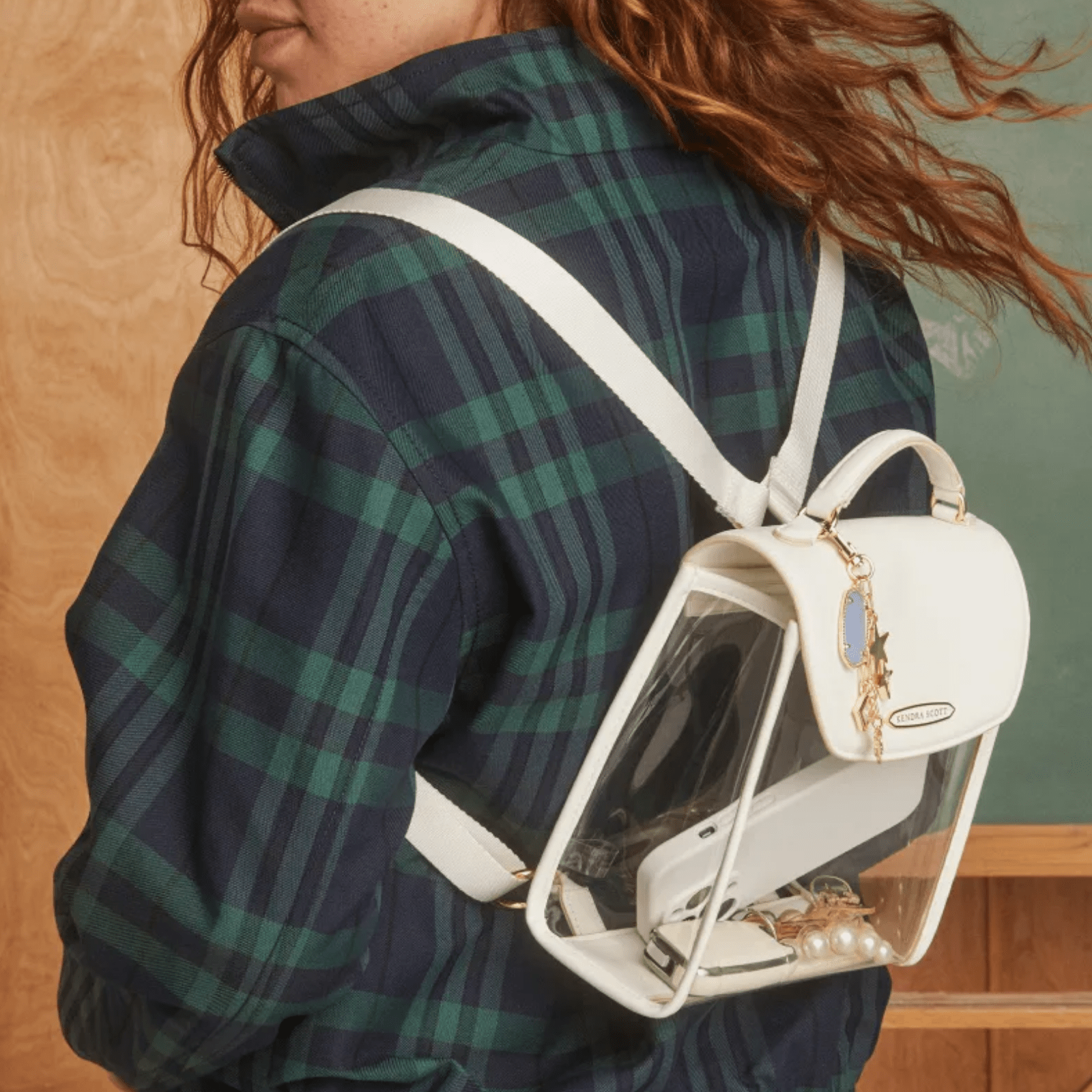 Small Clear Backpack - Lizzy G's Fine Gifts