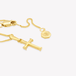 Small Cross Pendant Necklace - Lizzy G's Fine Gifts