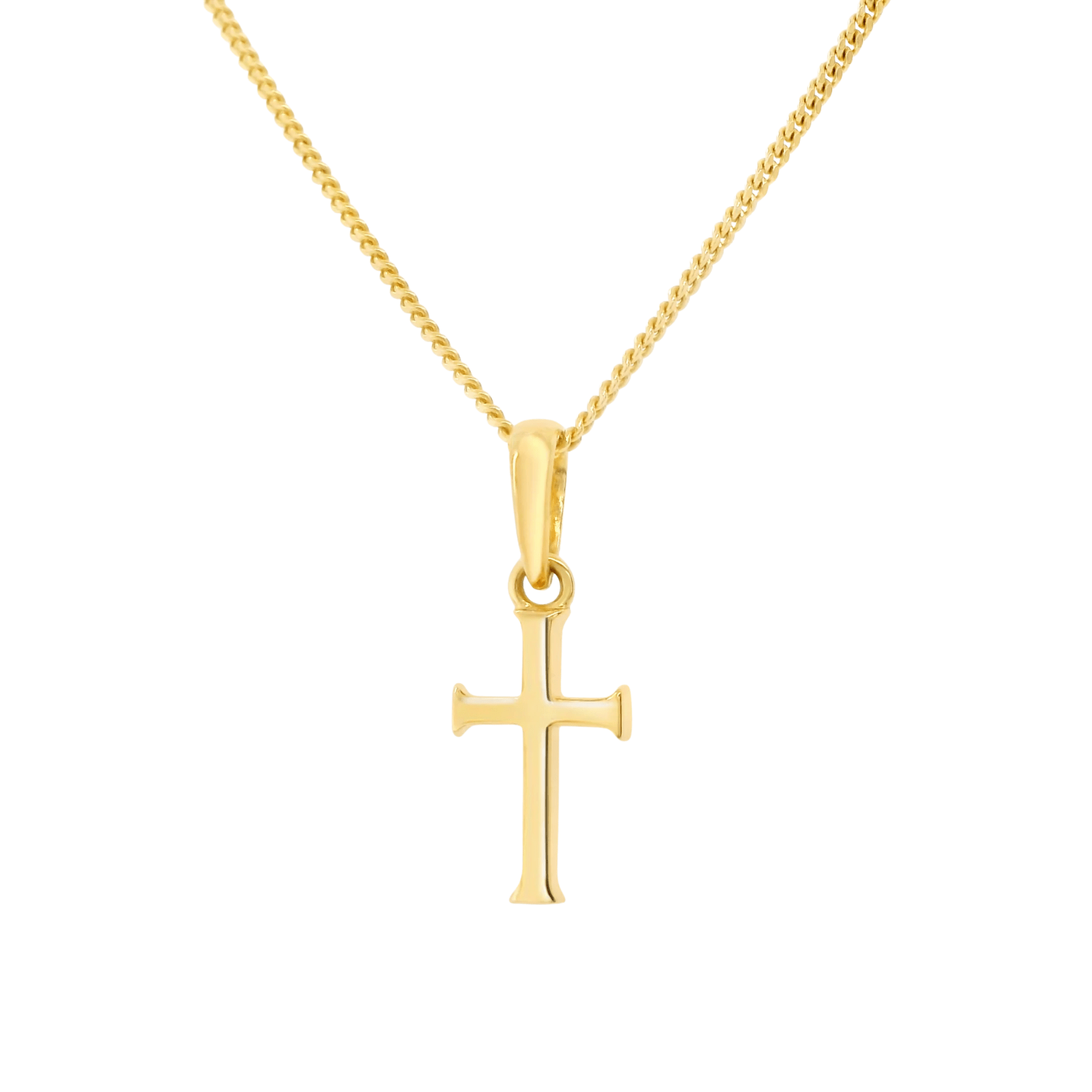 Small Cross Pendant Necklace - Lizzy G's Fine Gifts