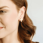 Small Cross Stud Earrings - Lizzy G's Fine Gifts