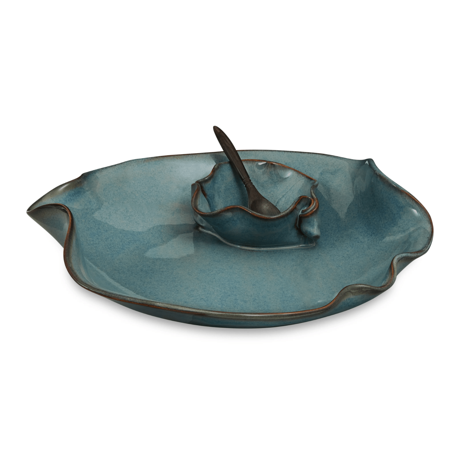 Small Dip Set with Spoon - Lizzy G's Fine Gifts