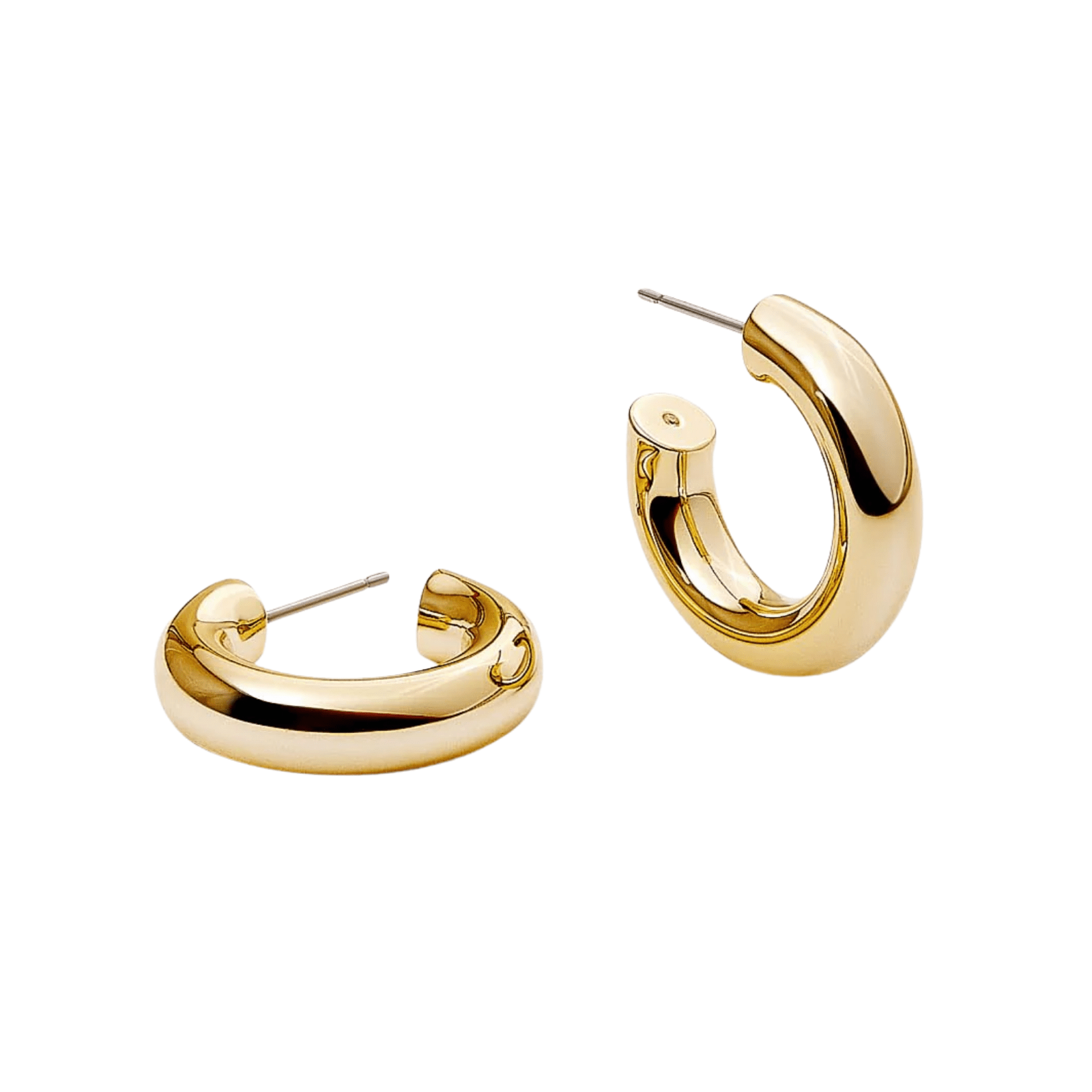 Small Gold Hoop Earrings - Tia Mini - Lizzy G's Fine Gifts