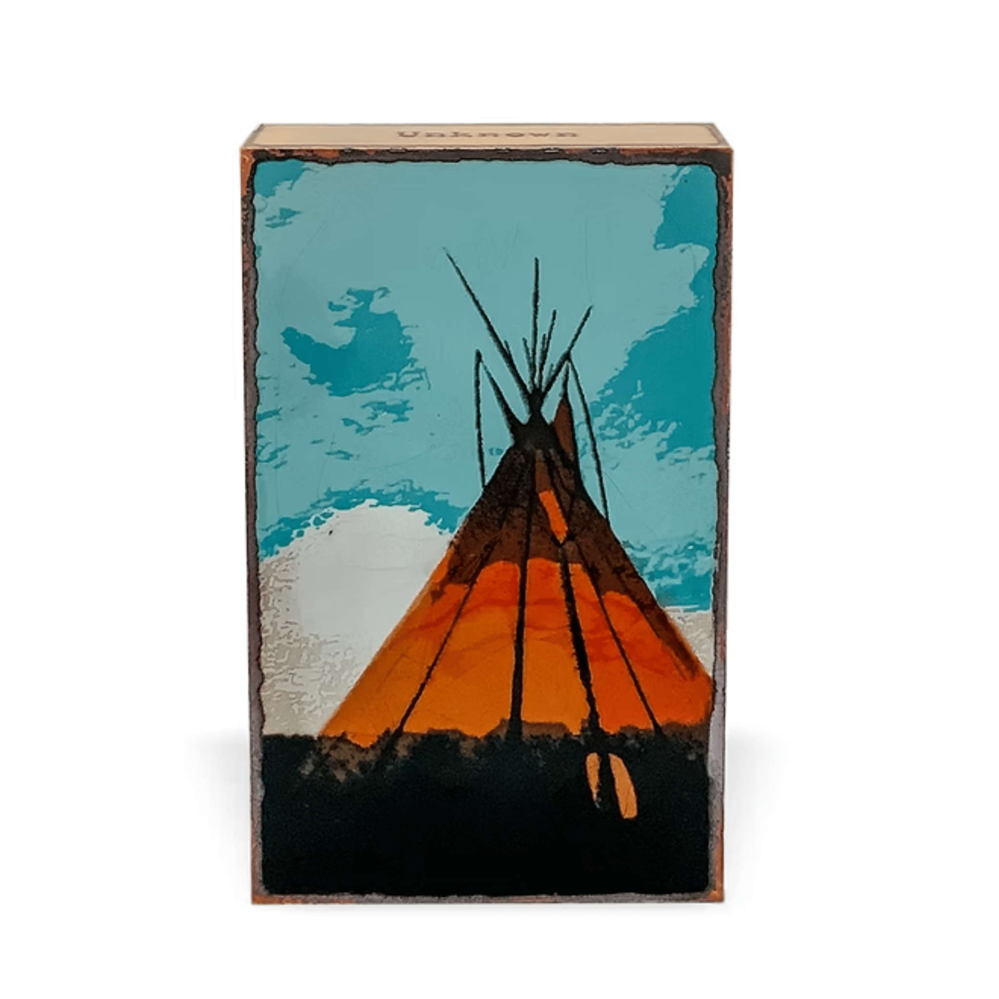 Solace - 272 - Copper Art Block - Lizzy G's Fine Gifts