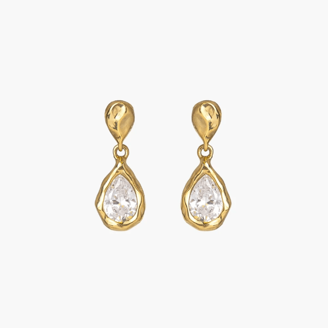 Solace Tears Dangle Earrings - Lizzy G's Fine Gifts