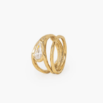 Solace Tears Statement Ring - Lizzy G's Fine Gifts