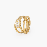 Solace Tears Statement Ring - Lizzy G's Fine Gifts