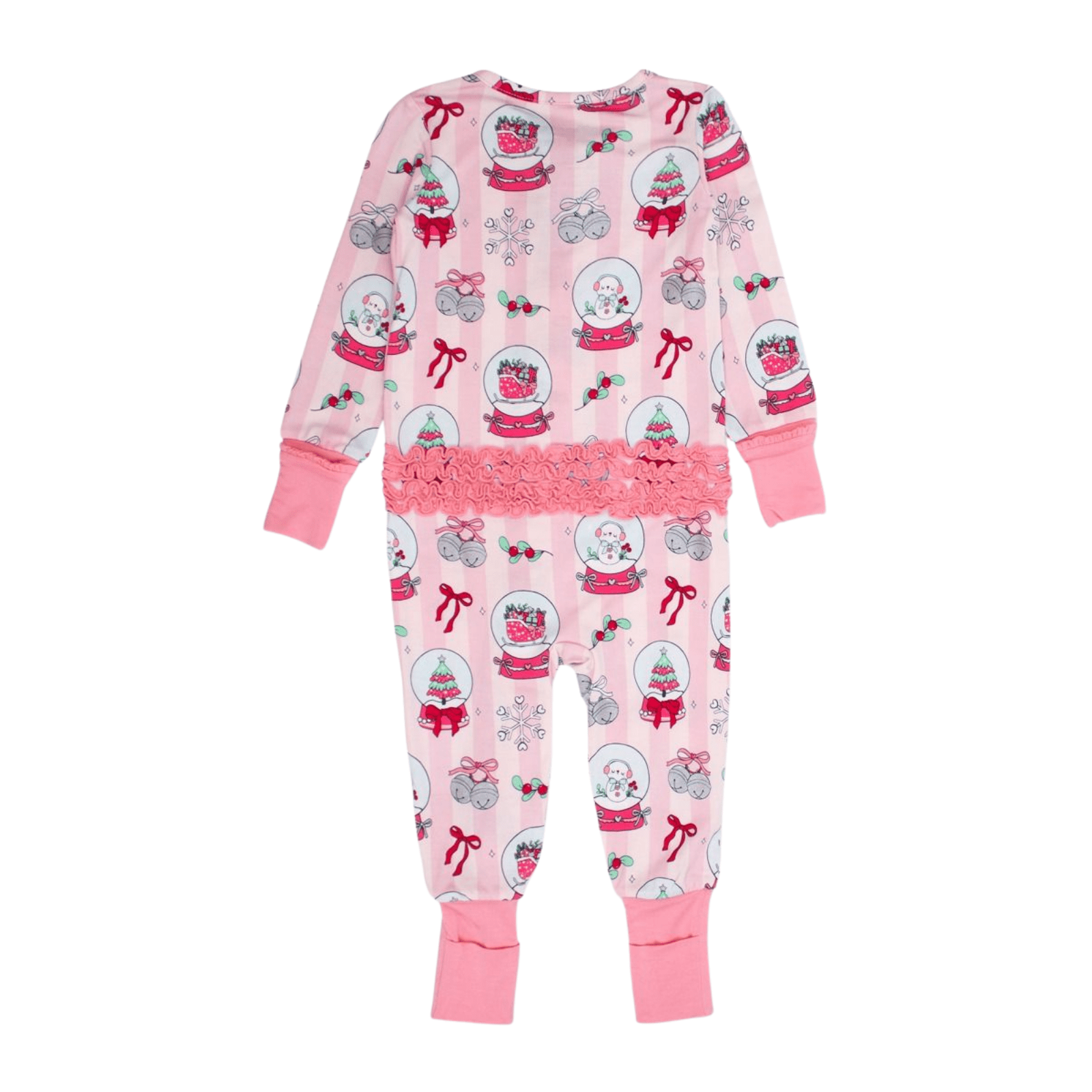 Sparkle Pinkmas Snowglobe Convertible PJs - Lizzy G's Fine Gifts