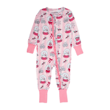 Sparkle Pinkmas Snowglobe Convertible PJs - Lizzy G's Fine Gifts