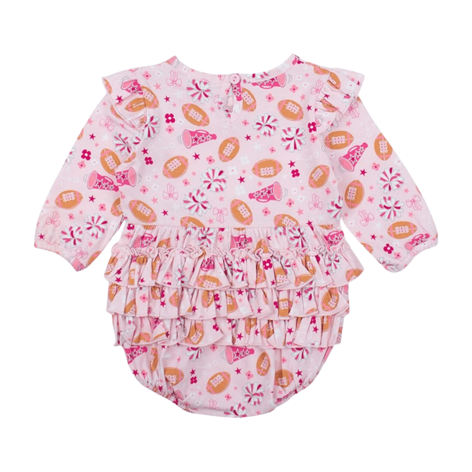 Spirit Squad Long Sleeve Bubble Romper - Lizzy G's Fine Gifts