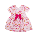 Spirit Squad Short Sleeve Twirl Dress - Lizzy G's Fine Gifts