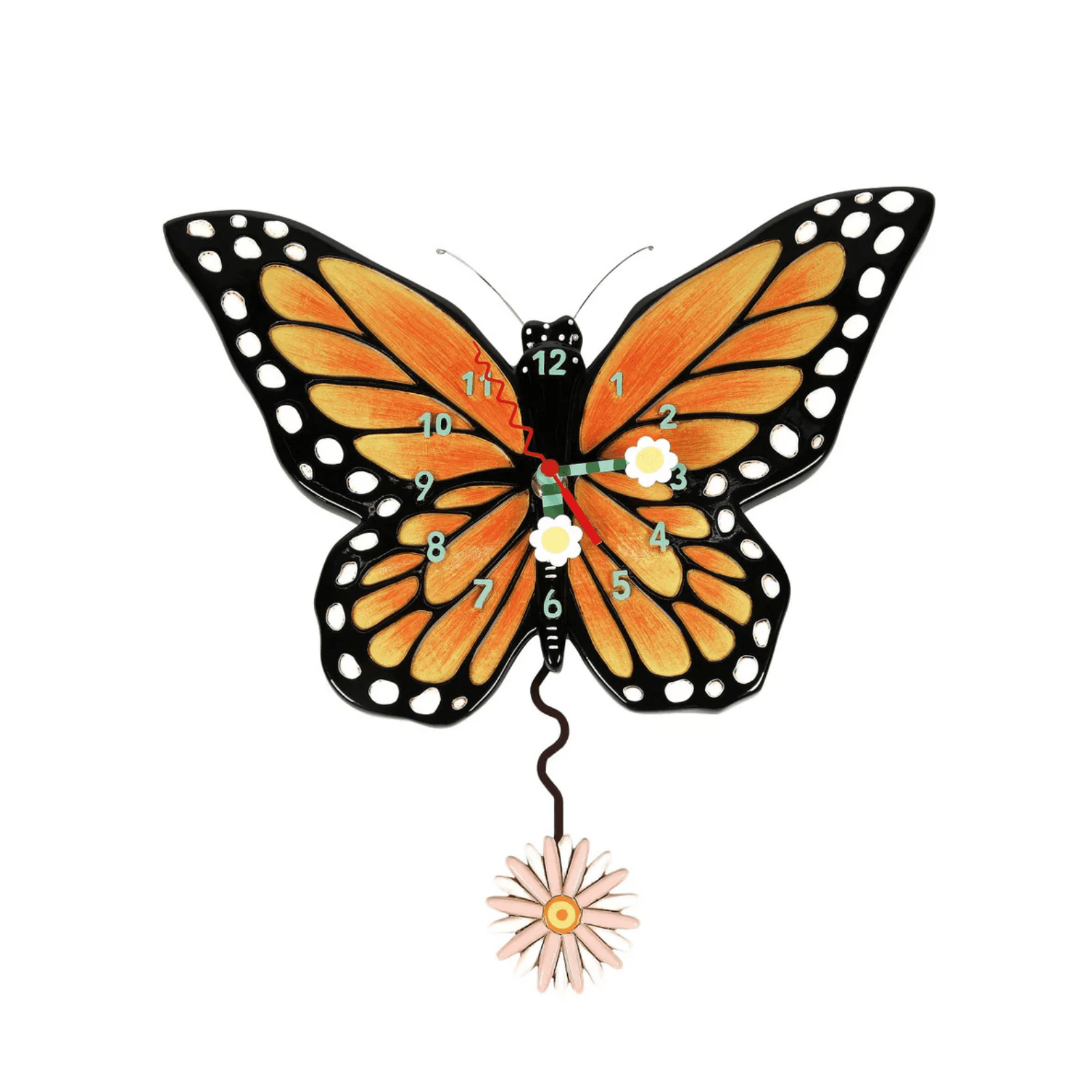 Spread Your Wings Butterfly Clock - Lizzy G's Fine Gifts