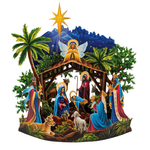 Starlit Nativity Pop-up Card - Lizzy G's Fine Gifts