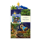 Starlit Nativity Pop-up Card - Lizzy G's Fine Gifts