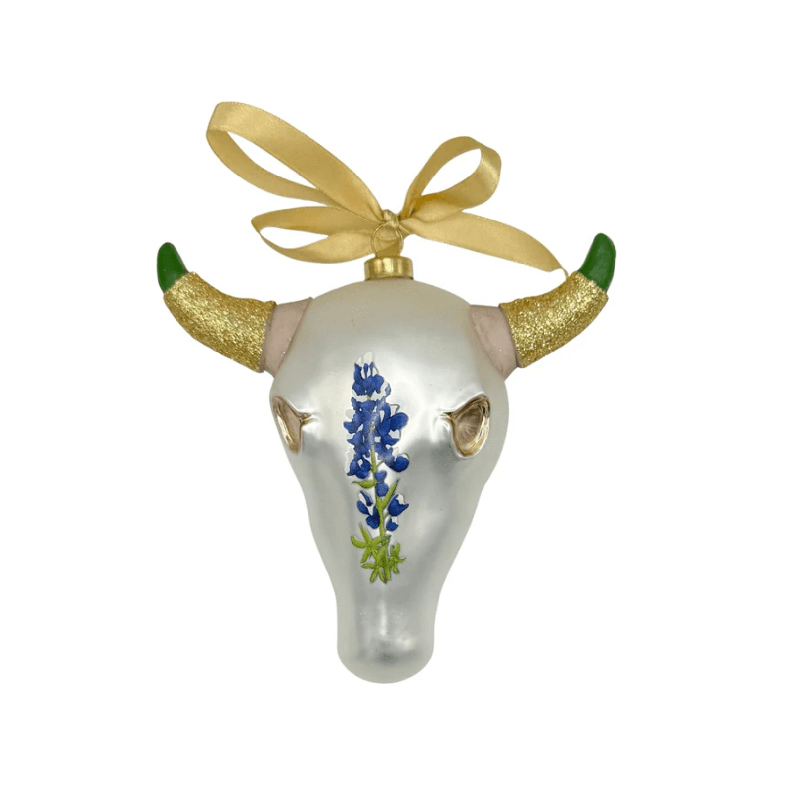 Steer Head Skull Christmas Ornament - 2025 - Lizzy G's Fine Gifts