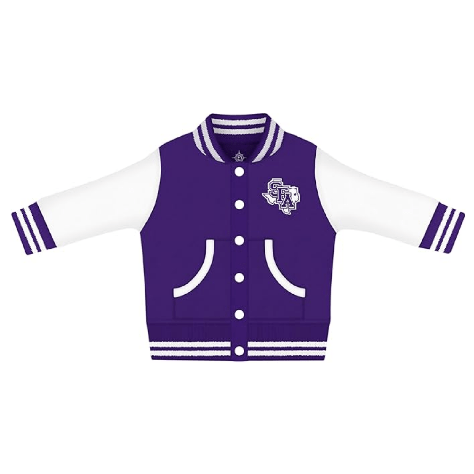Stephen F Austin Baby Varsity Jacket - Lizzy G's Fine Gifts