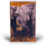 Sterling - 239 - Copper Art Block - Lizzy G's Fine Gifts