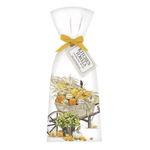 Succulent Pumpkin Wheelbarrow Towel Set - Lizzy G's Fine Gifts