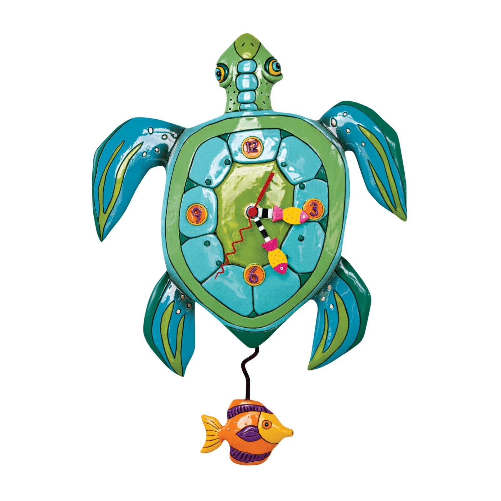 'Sup Dude? Turtle Clock - Lizzy G's Fine Gifts