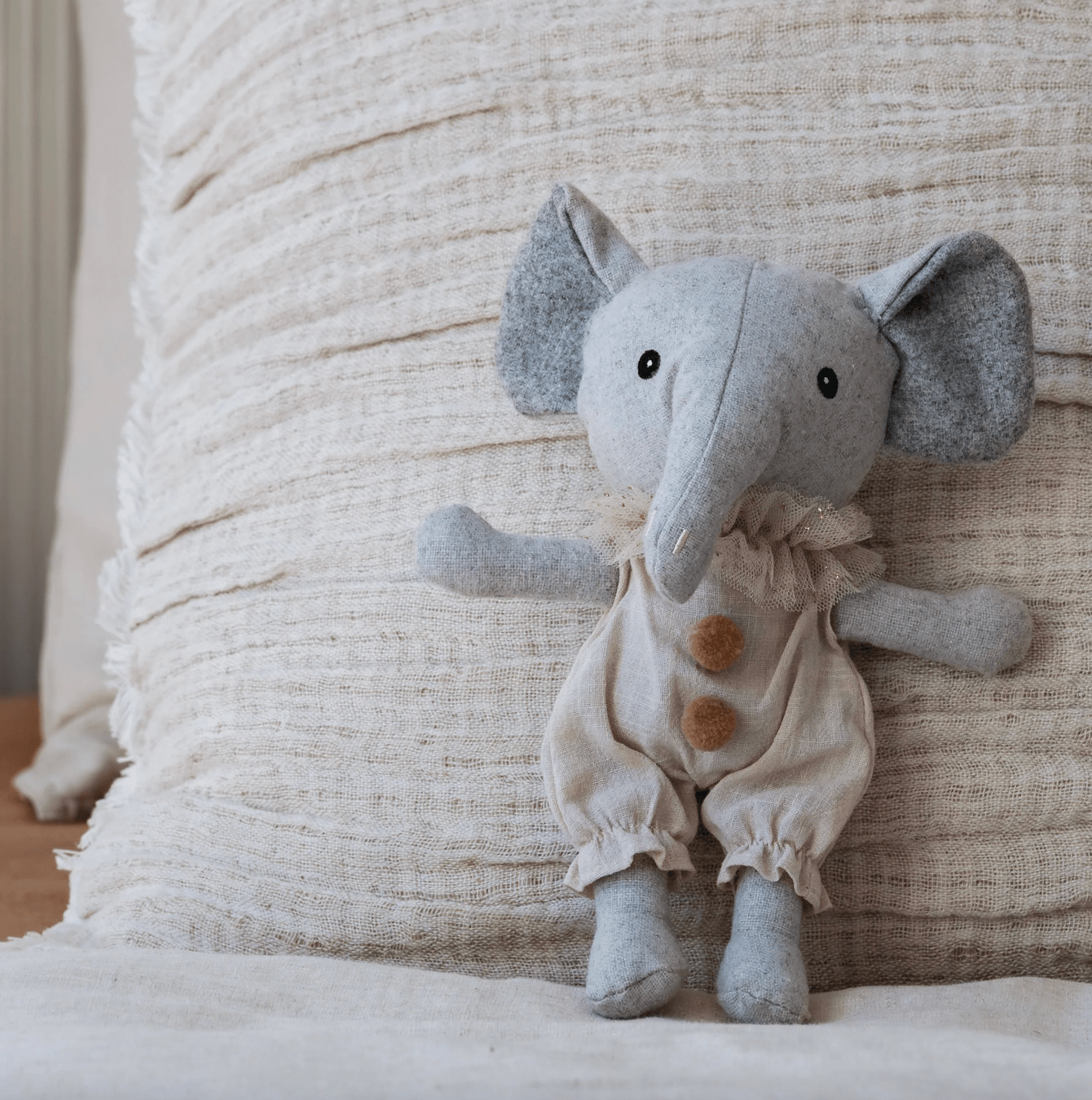 Tabitha Elephant Plush - Lizzy G's Fine Gifts