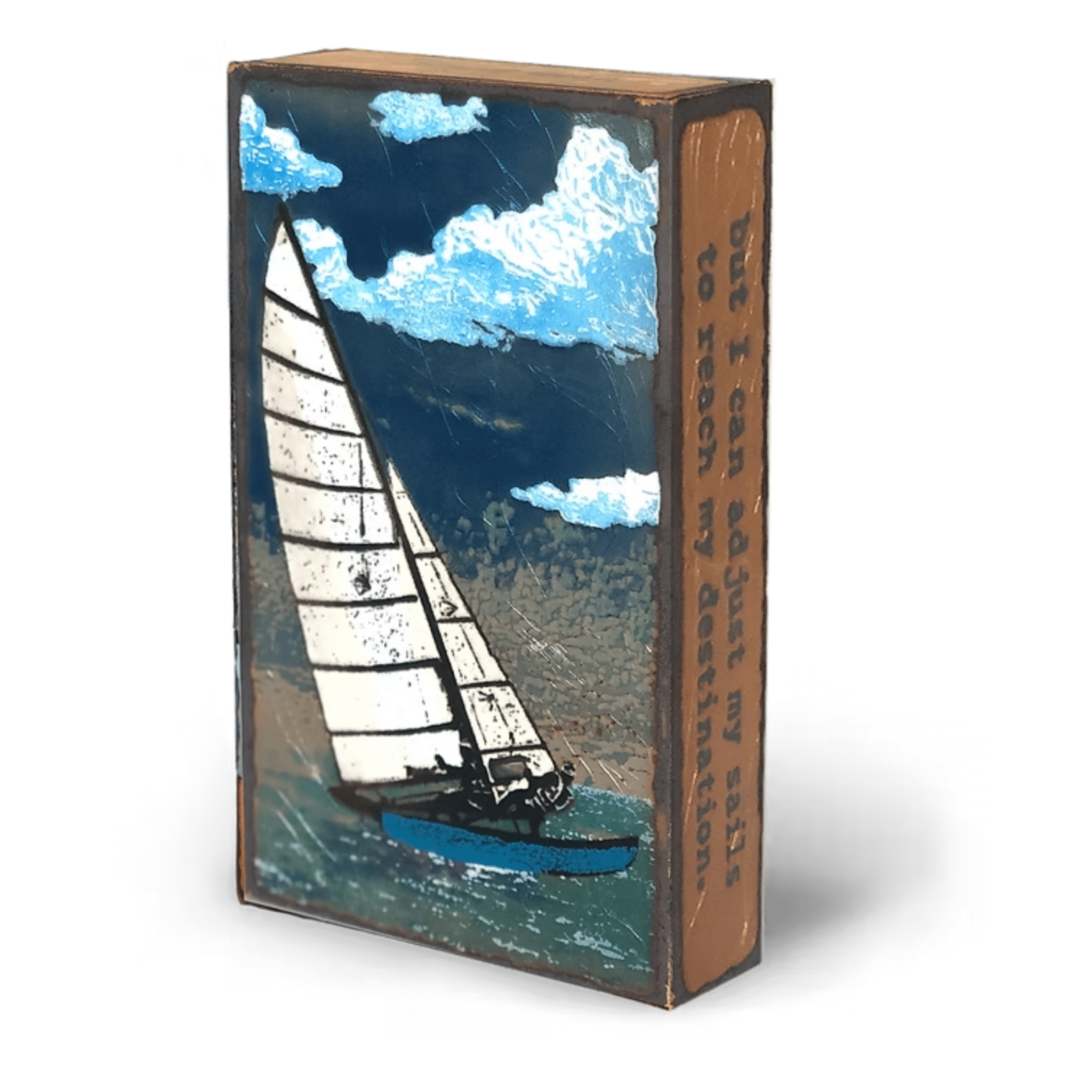 Tack - 252 - Copper Art Block - Lizzy G's Fine Gifts