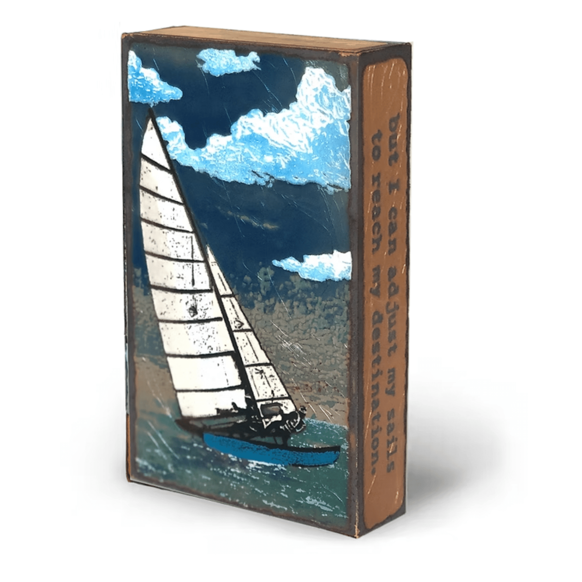 Tack - 252 - Copper Art Block - Lizzy G's Fine Gifts
