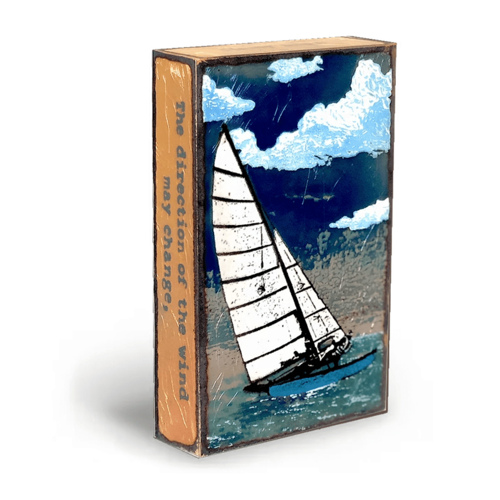 Tack - 252 - Copper Art Block - Lizzy G's Fine Gifts