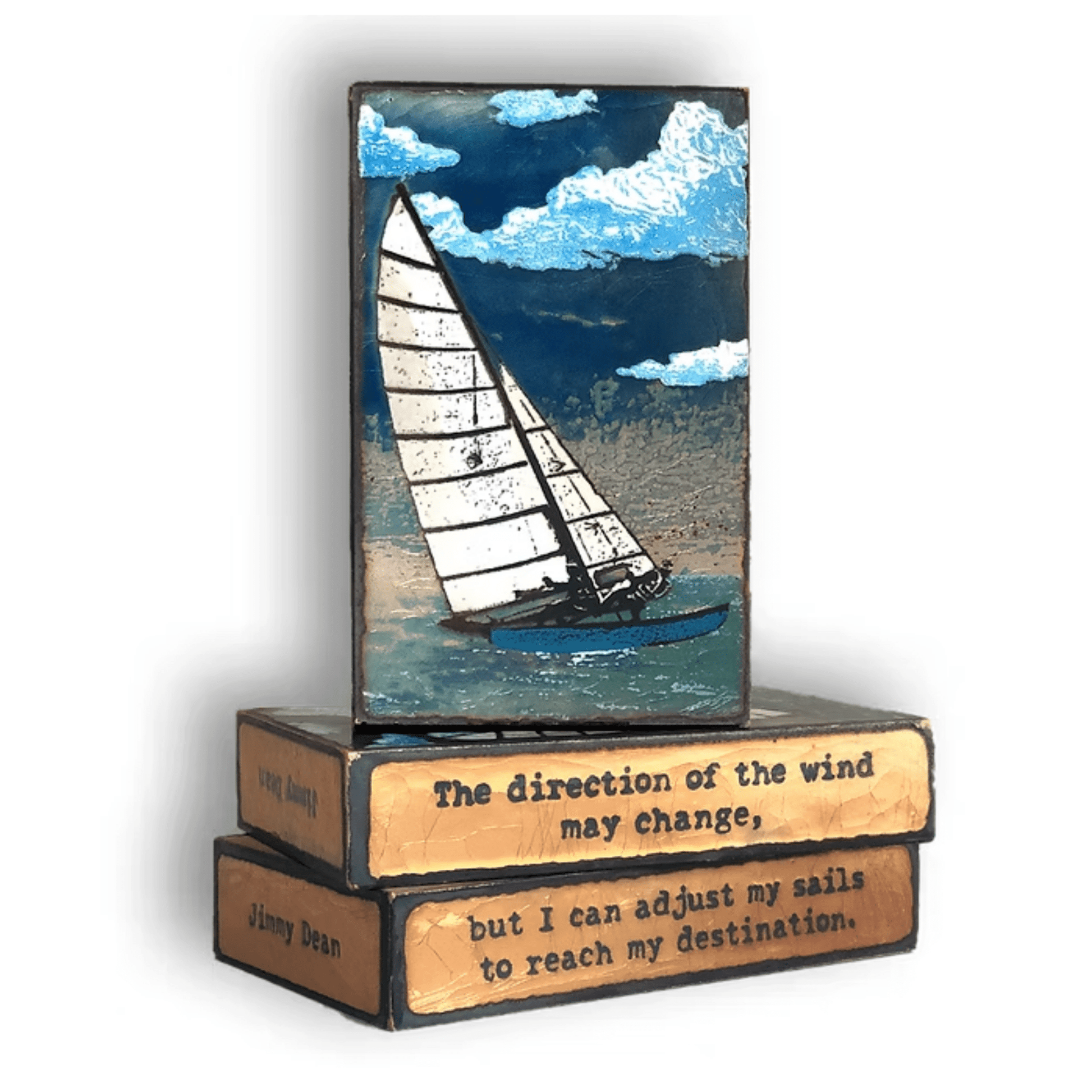 Tack - 252 - Copper Art Block - Lizzy G's Fine Gifts