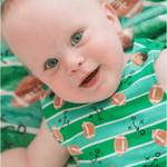 Tackles & Touchdowns Knit Romper - Lizzy G's Fine Gifts