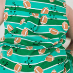 Tackles & Touchdowns Knit Romper - Lizzy G's Fine Gifts