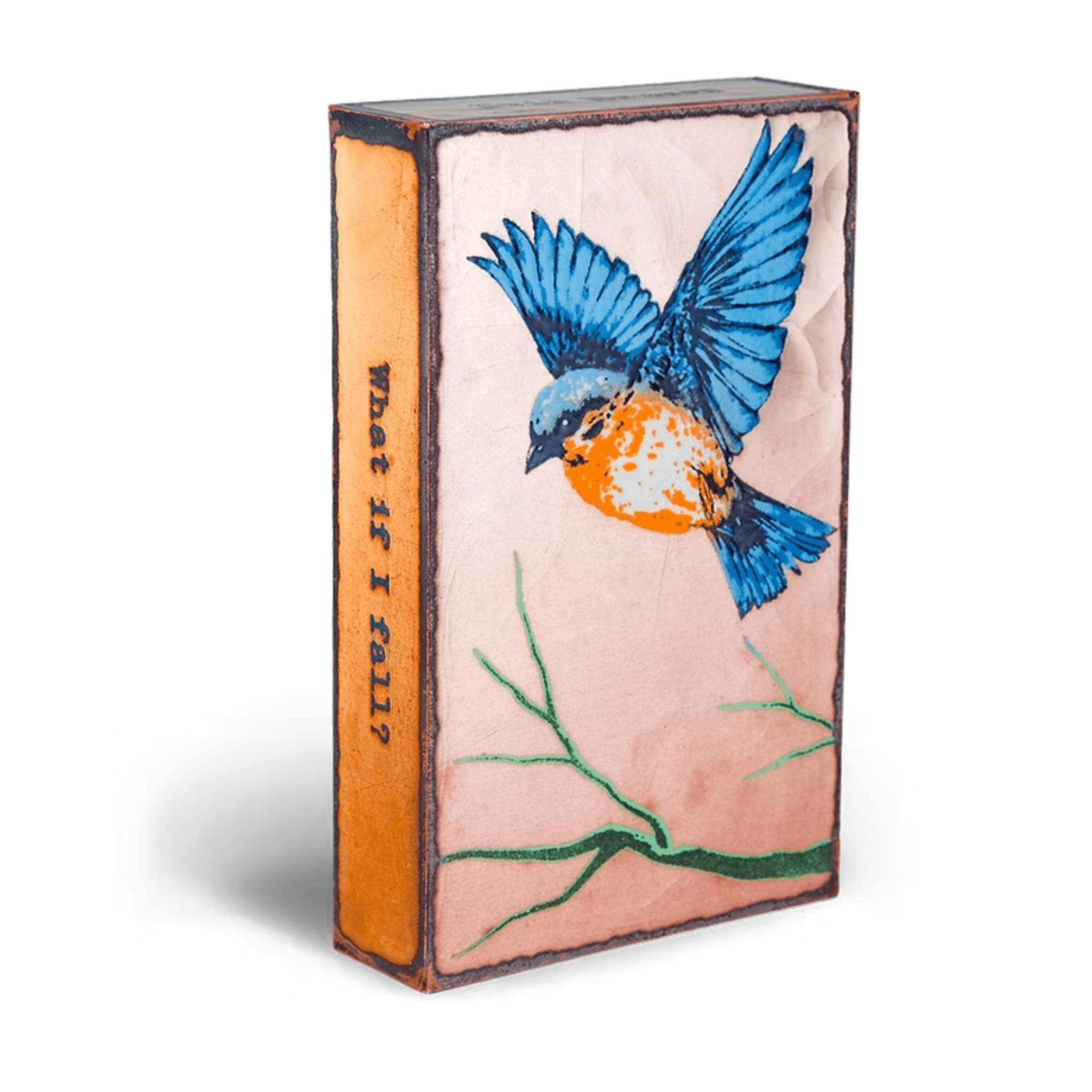 Take Off! - 164 - Copper Art Block - Lizzy G's Fine Gifts
