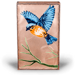 Take Off! - 164 - Copper Art Block - Lizzy G's Fine Gifts