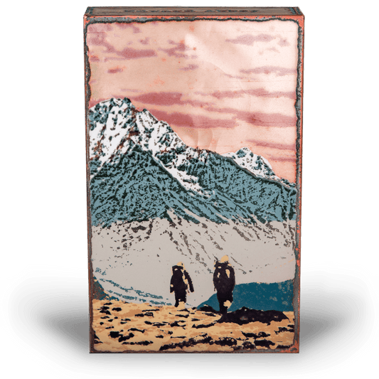 Terra Ingognita - 210 - Copper Art Block - Lizzy G's Fine Gifts