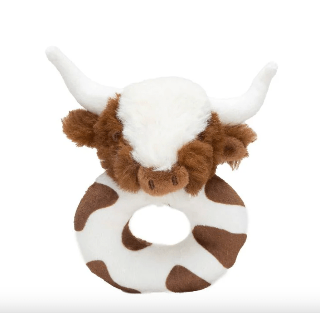 Texas Cow Rattle - Lizzy G's Fine Gifts