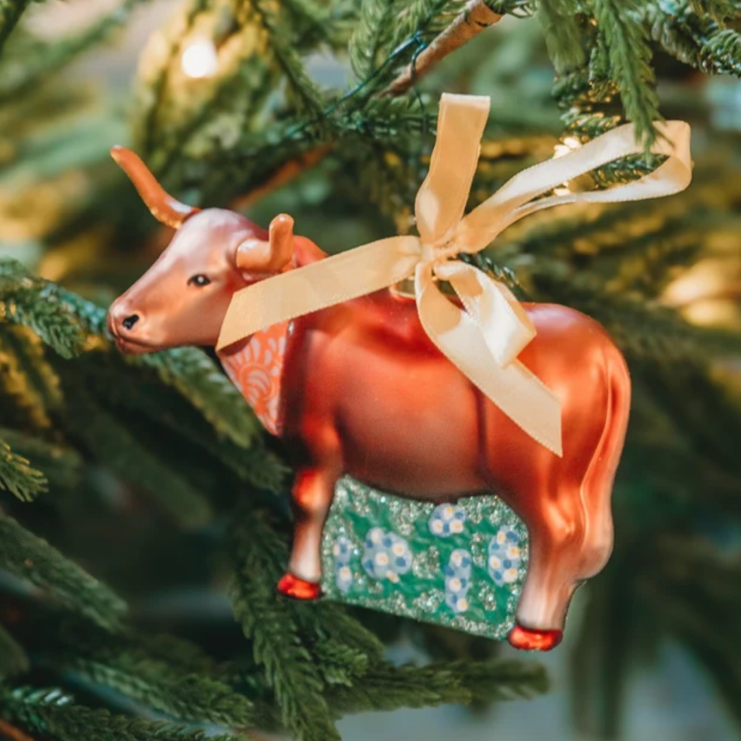 Texas Longhorn Ornament - 2026 - Lizzy G's Fine Gifts