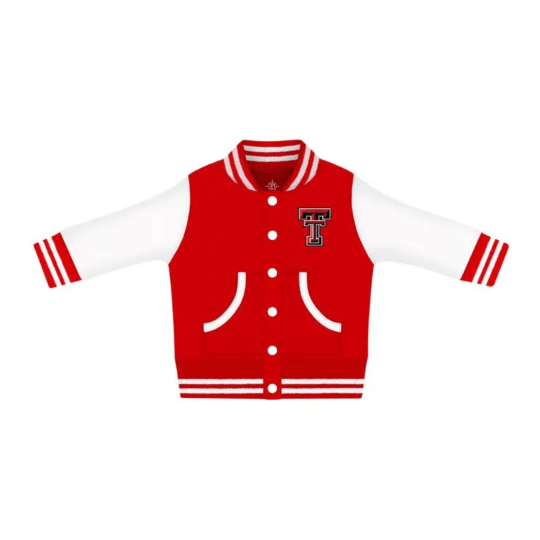 Texas Tech Baby Varsity Jacket - Lizzy G's Fine Gifts