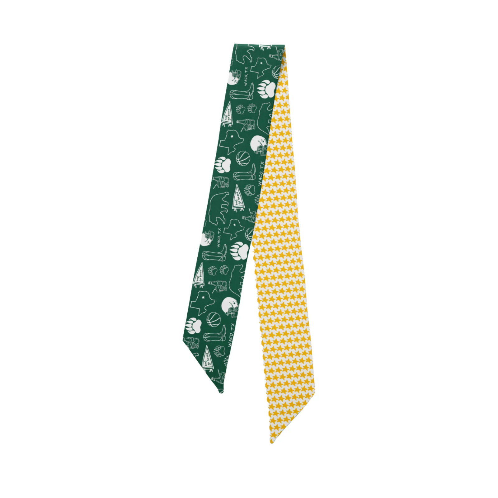The Sideline Twilly Scarf - Baylor - Lizzy G's Fine Gifts