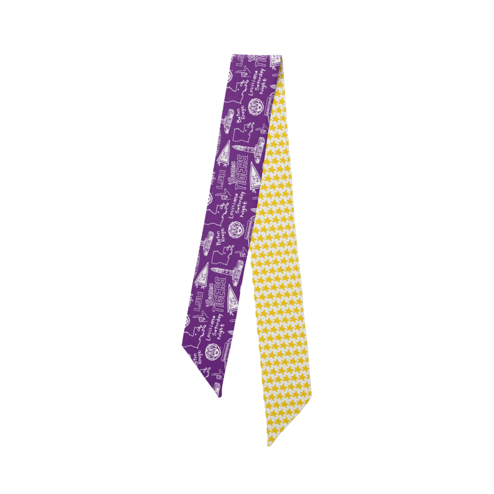 The Sideline Twilly Scarf - LSU - Lizzy G's Fine Gifts
