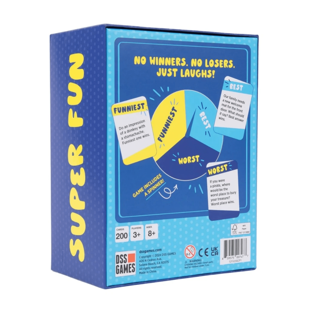 The Super Fun Family Time Game - Lizzy G's Fine Gifts