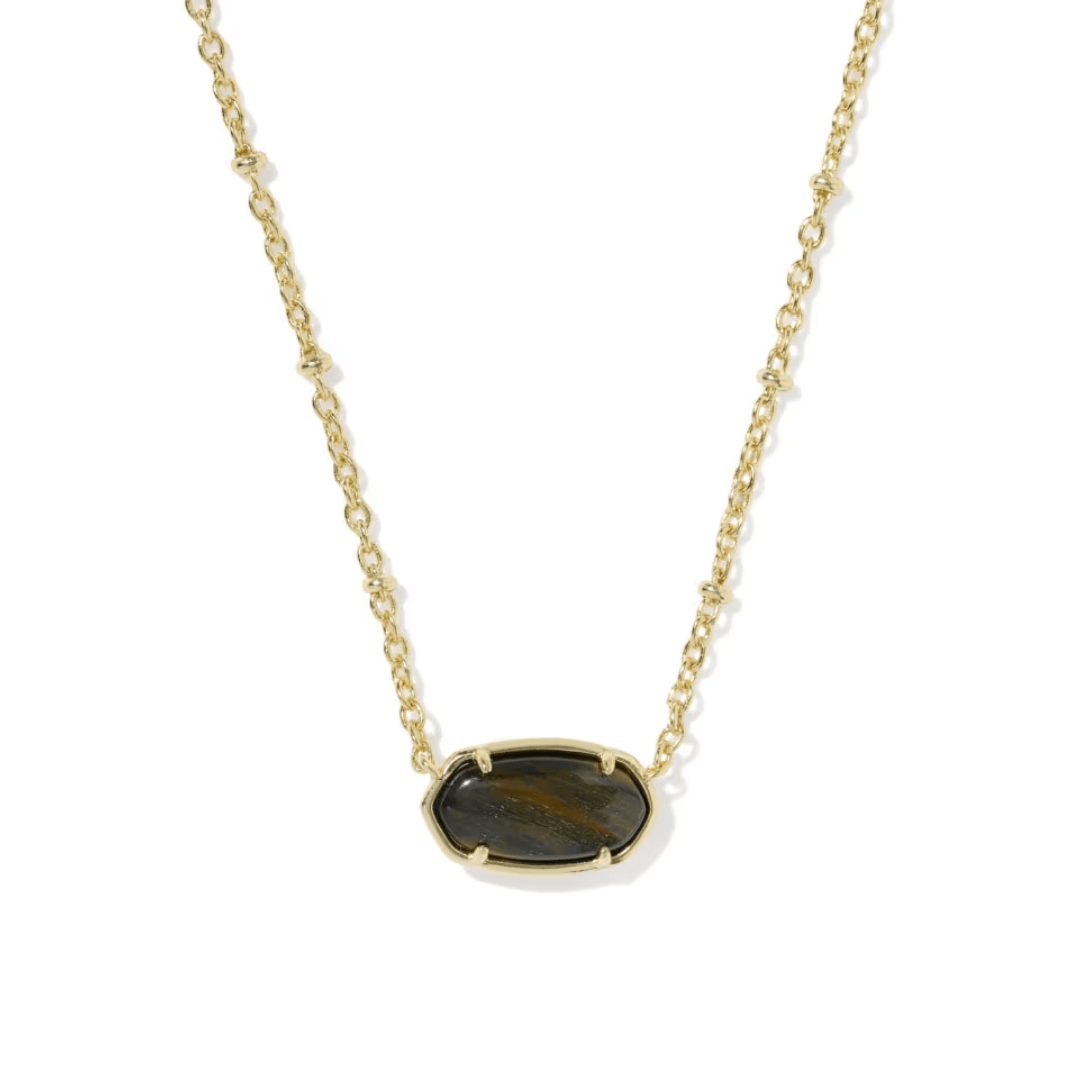 Tiger Striped Elisa Necklace - Lizzy G's Fine Gifts