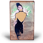 Timeless - 161 - Copper Art Block - Lizzy G's Fine Gifts