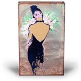 Timeless - 161 - Copper Art Block - Lizzy G's Fine Gifts